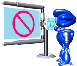 Space observer - part4 (3DCG) sticker #3210791