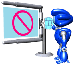 Space observer - part4 (3DCG) sticker #3210791