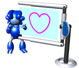 Space observer - part4 (3DCG) sticker #3210792