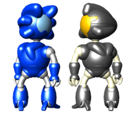 Space observer - part4 (3DCG) sticker #3210797