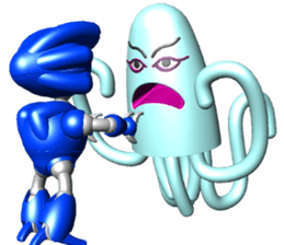 Space observer - part4 (3DCG) sticker #3210801