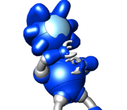 Space observer - part4 (3DCG) sticker #3210802