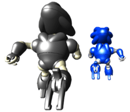 Space observer - part4 (3DCG) sticker #3210803