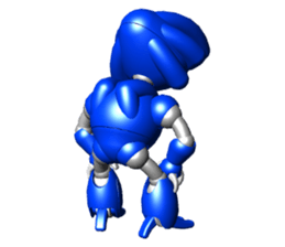 Space observer - part4 (3DCG) sticker #3210804