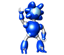 Space observer - part4 (3DCG) sticker #3210806