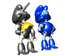 Space observer - part4 (3DCG) sticker #3210807