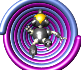 Space observer - part4 (3DCG) sticker #3210811