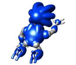 Space observer - part4 (3DCG) sticker #3210812