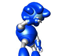 Space observer - part4 (3DCG) sticker #3210813