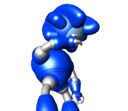 Space observer - part4 (3DCG) sticker #3210813