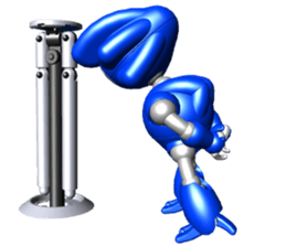 Space observer - part4 (3DCG) sticker #3210814