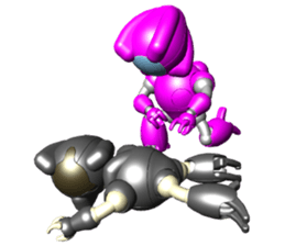 Space observer - part4 (3DCG) sticker #3210816