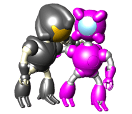 Space observer - part4 (3DCG) sticker #3210817