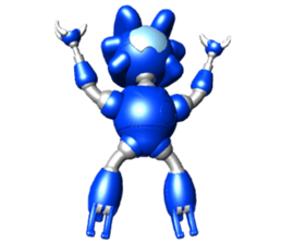 Space observer - part4 (3DCG) sticker #3210819