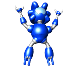 Space observer - part4 (3DCG) sticker #3210819