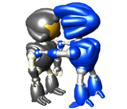 Space observer - part4 (3DCG) sticker #3210820