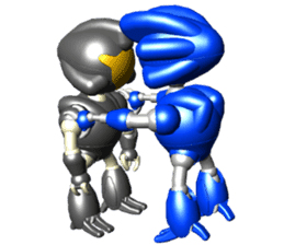 Space observer - part4 (3DCG) sticker #3210820