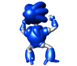 Space observer - part4 (3DCG) sticker #3210821