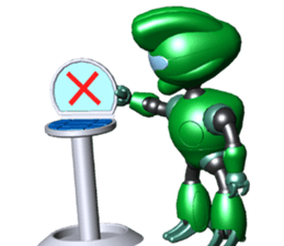 Space observer - part3 sticker #3210951