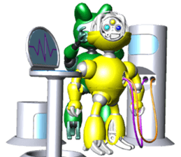 Space observer - part3 sticker #3210952