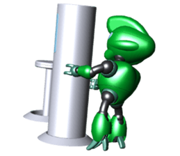 Space observer - part3 sticker #3210982