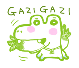 Crocodile lover radishPakukupa sticker #3211147