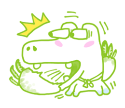 Crocodile lover radishPakukupa sticker #3211149