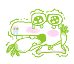 Crocodile lover radishPakukupa sticker #3211153