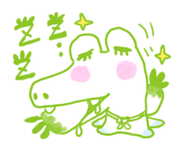 Crocodile lover radishPakukupa sticker #3211162