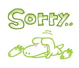 Crocodile lover radishPakukupa sticker #3211170