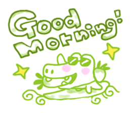 Crocodile lover radishPakukupa sticker #3211171
