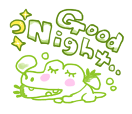Crocodile lover radishPakukupa sticker #3211173