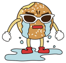 Hula Lehua Hawaiian sticker R sticker #3211320