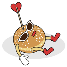 Hula Lehua Hawaiian sticker R sticker #3211327