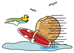 Hula Lehua Hawaiian sticker R sticker #3211333