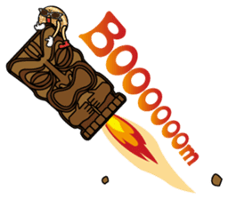 Hula Lehua Hawaiian sticker R sticker #3211343