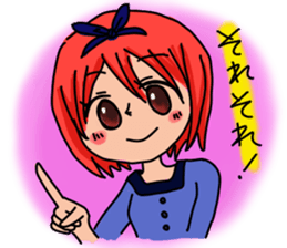 Daily life of girl sticker #3211387