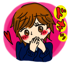 Daily life of girl sticker #3211389