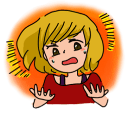 Daily life of girl sticker #3211391