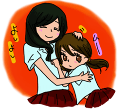 Daily life of girl sticker #3211393