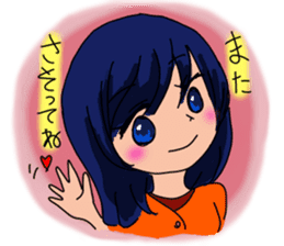 Daily life of girl sticker #3211394