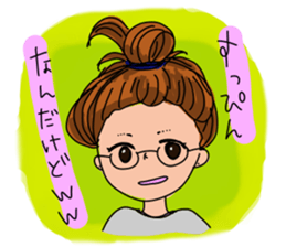 Daily life of girl sticker #3211395