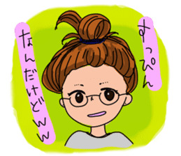 Daily life of girl sticker #3211395