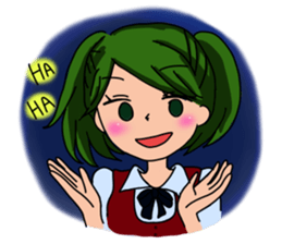 Daily life of girl sticker #3211396