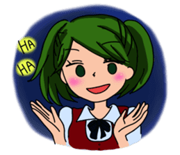 Daily life of girl sticker #3211396