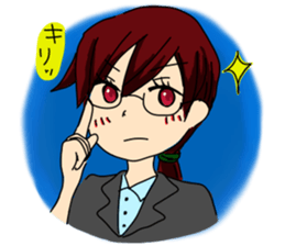 Daily life of girl sticker #3211398