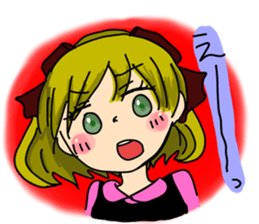 Daily life of girl sticker #3211399