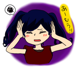 Daily life of girl sticker #3211402