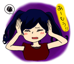 Daily life of girl sticker #3211402