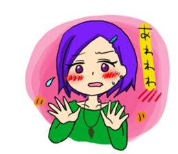 Daily life of girl sticker #3211405